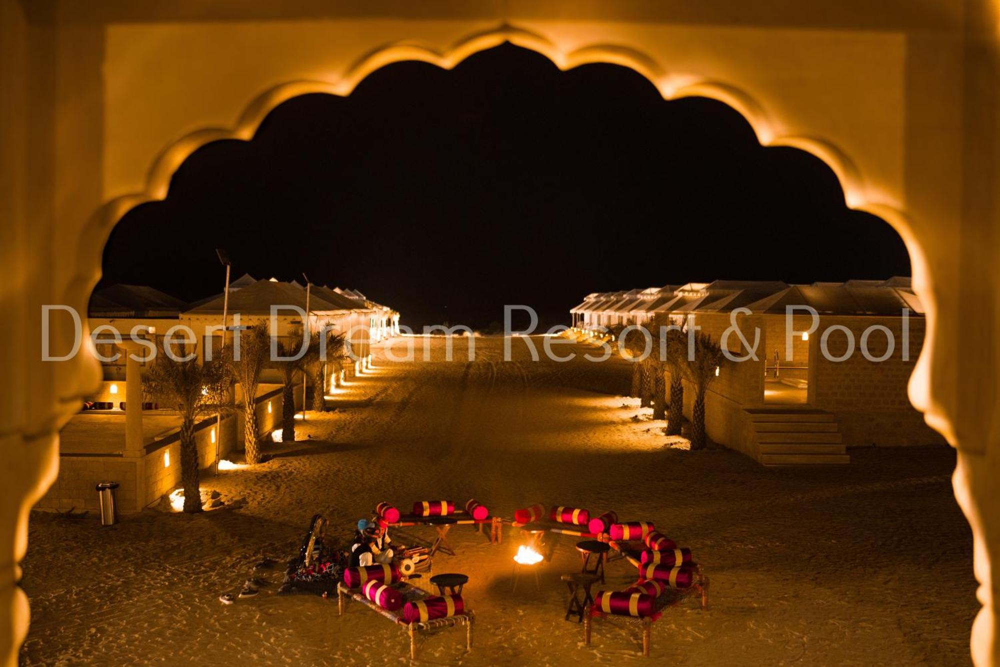 Desert Dream Royal Camp & Pool Jaisalmer Bagian luar foto
