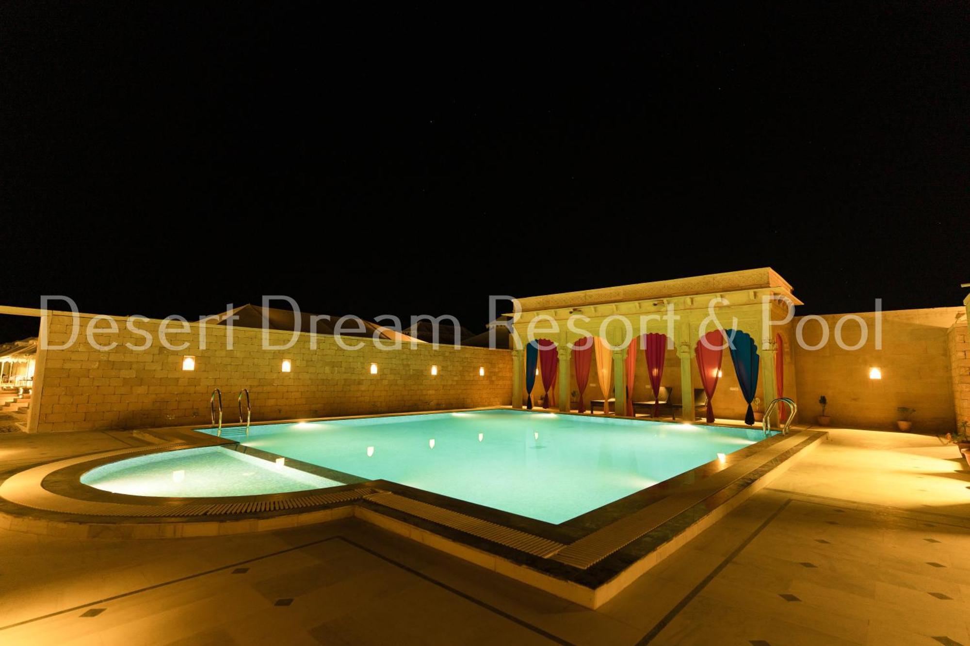 Desert Dream Royal Camp & Pool Jaisalmer Bagian luar foto