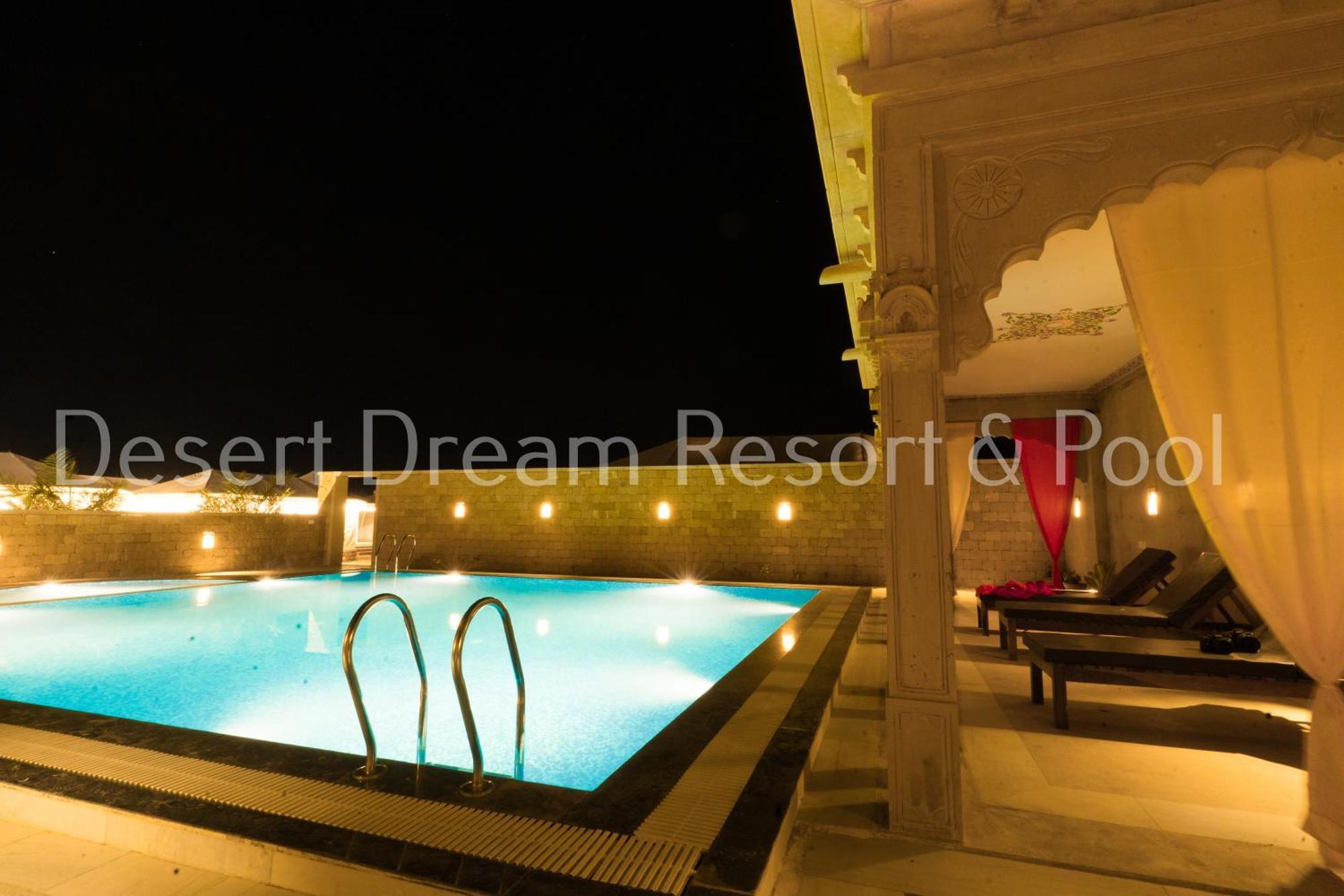 Desert Dream Royal Camp & Pool Jaisalmer Bagian luar foto