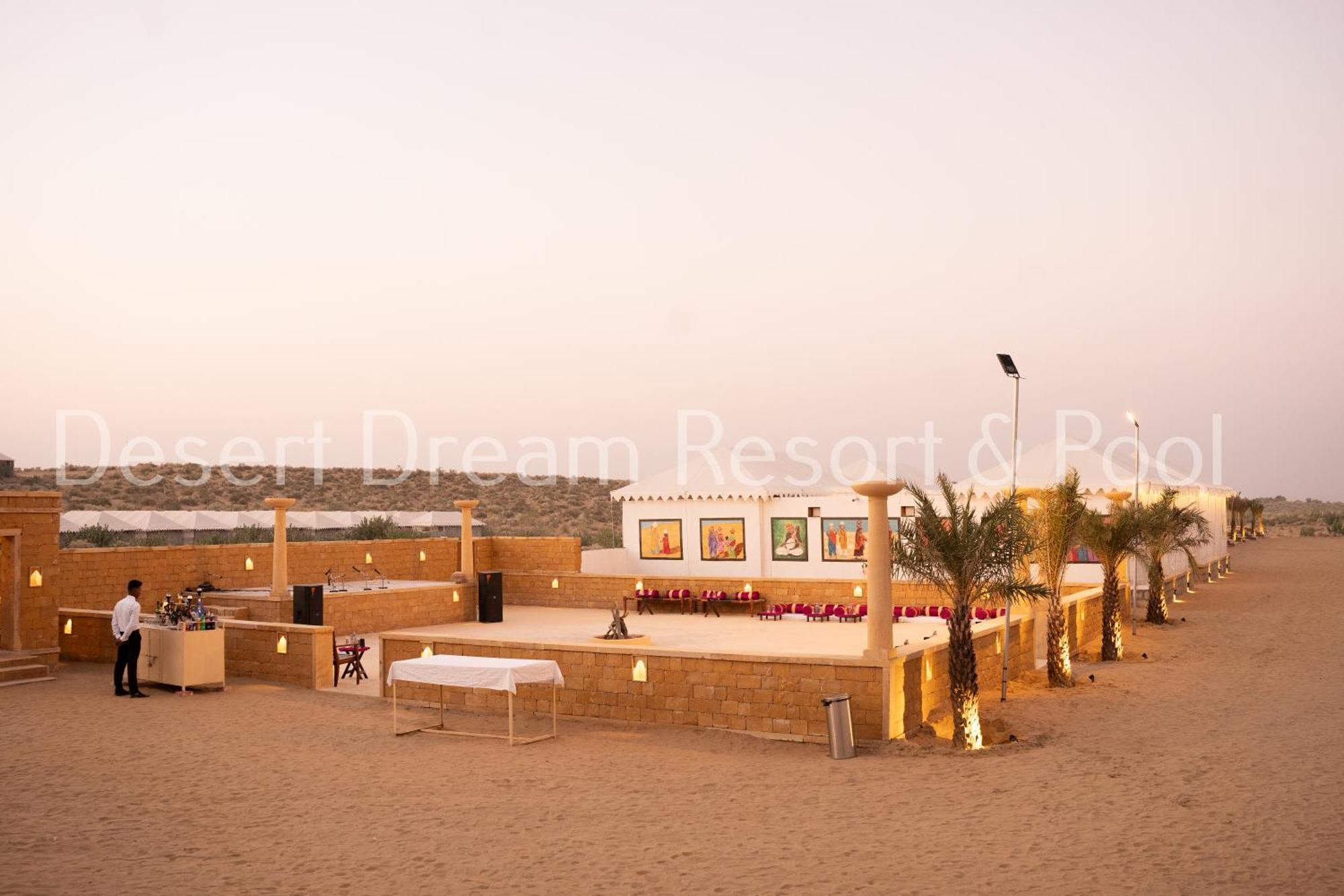 Desert Dream Royal Camp & Pool Jaisalmer Bagian luar foto
