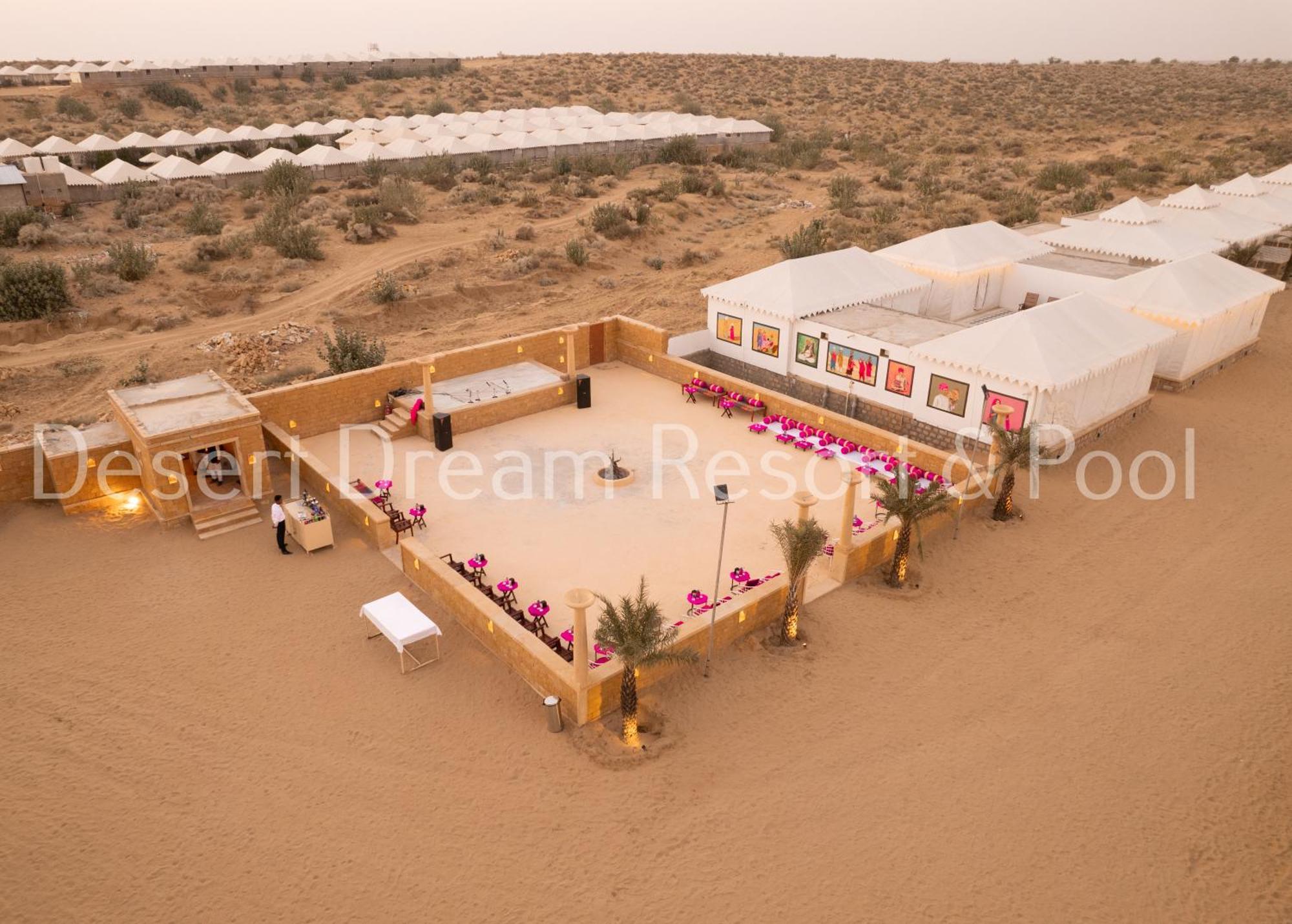 Desert Dream Royal Camp & Pool Jaisalmer Bagian luar foto