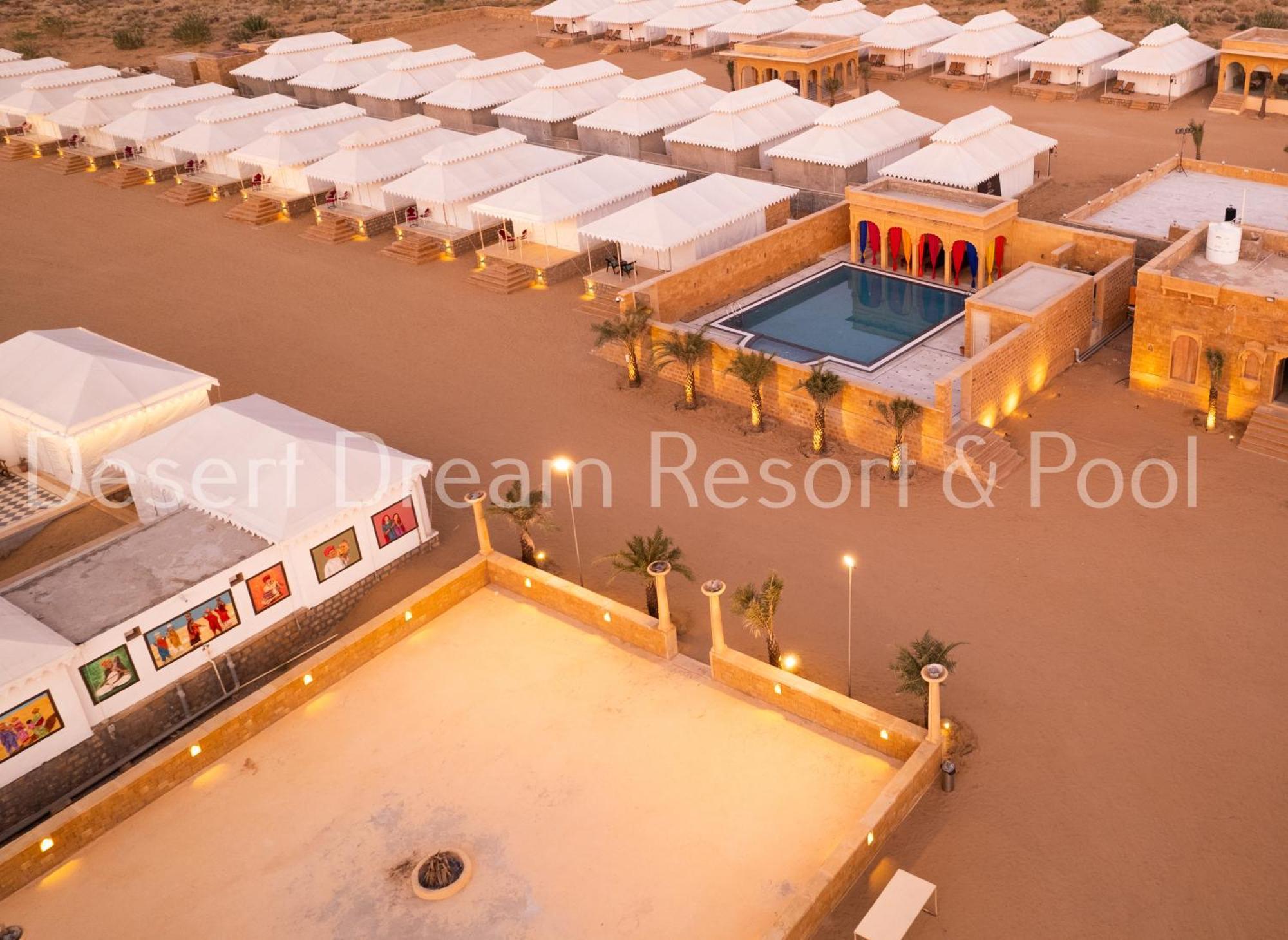 Desert Dream Royal Camp & Pool Jaisalmer Bagian luar foto