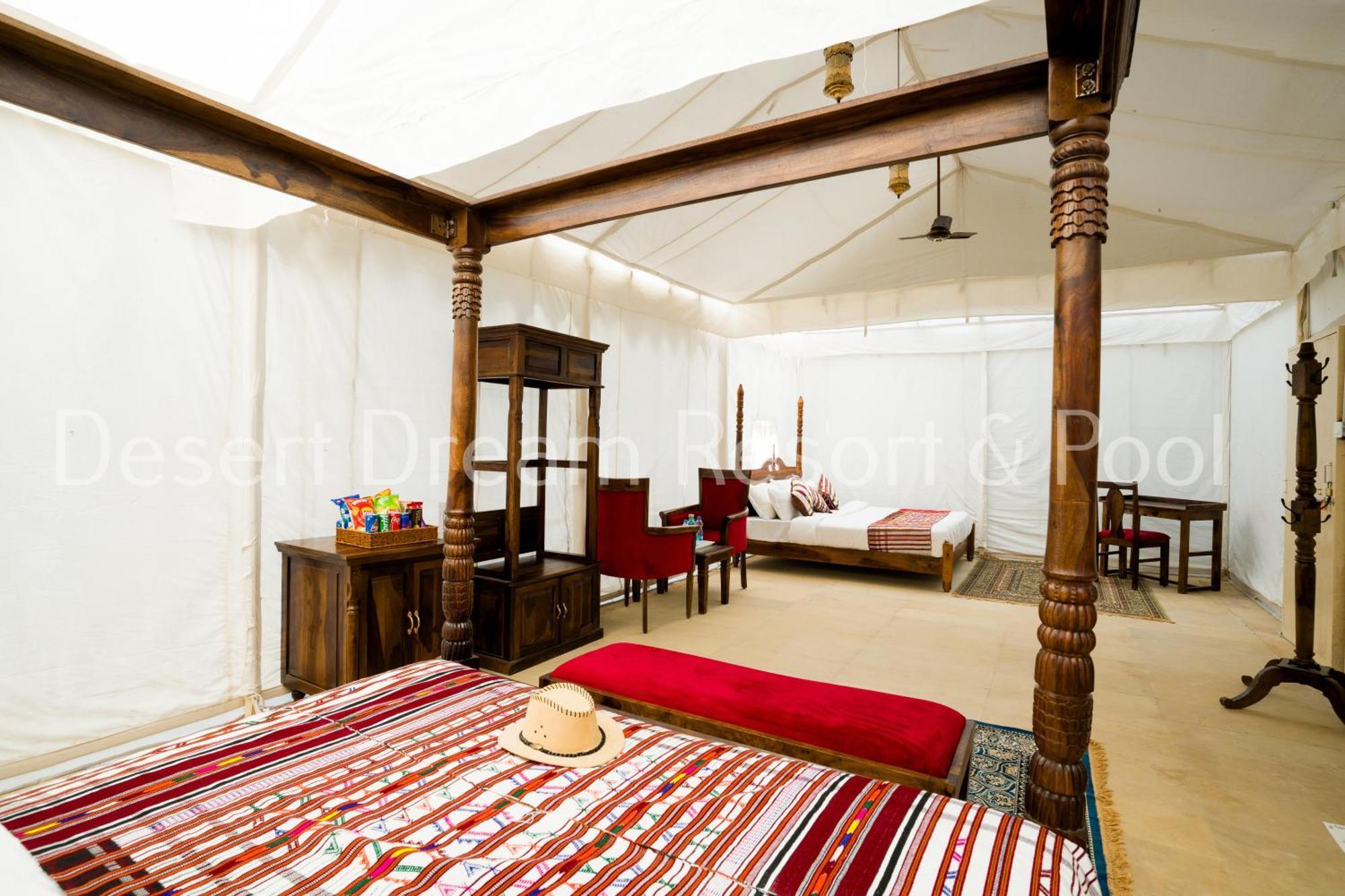Desert Dream Royal Camp & Pool Jaisalmer Bagian luar foto