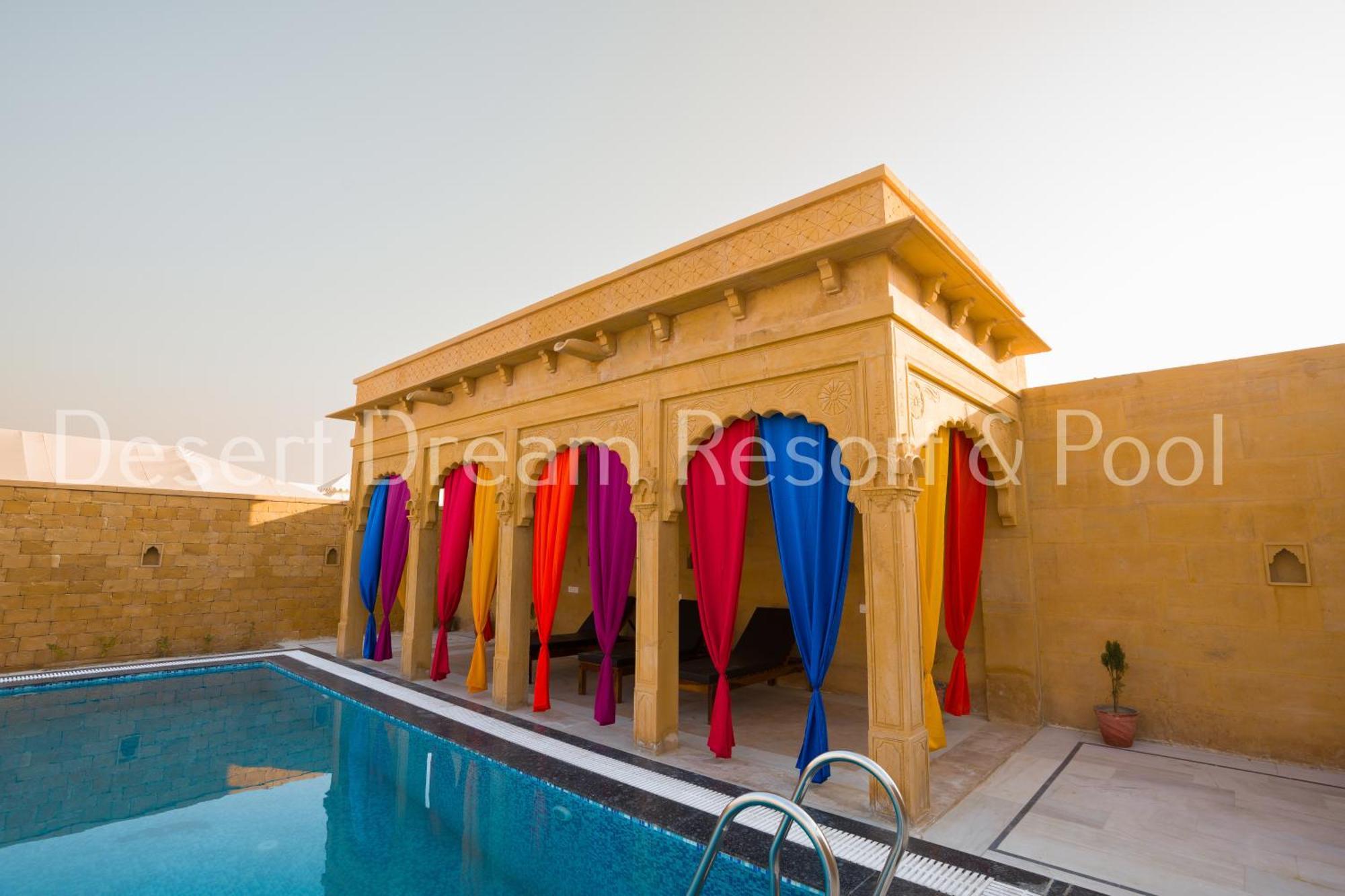 Desert Dream Royal Camp & Pool Jaisalmer Bagian luar foto