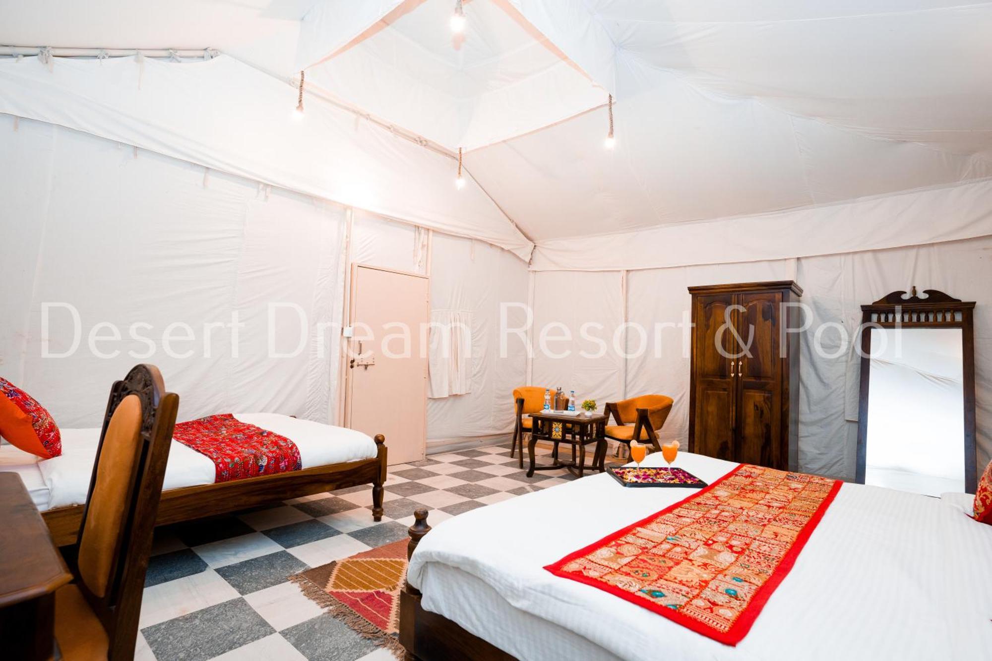 Desert Dream Royal Camp & Pool Jaisalmer Bagian luar foto